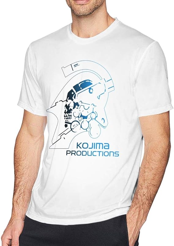 Amazon Oネックファッションコジマプロダクションメタルギアソリッドショートスリーブtシャツメンズ ボーイズブラック Tシャツ カットソー 通販