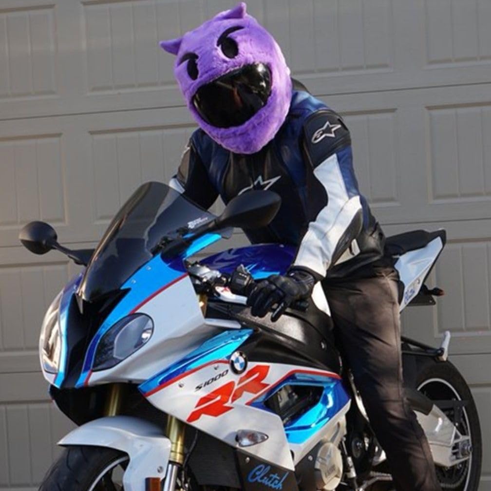 MOTORCYCLE COVER MOTORBIKE FUNNY HEEDS CRAZY CASE HELMET COVERS