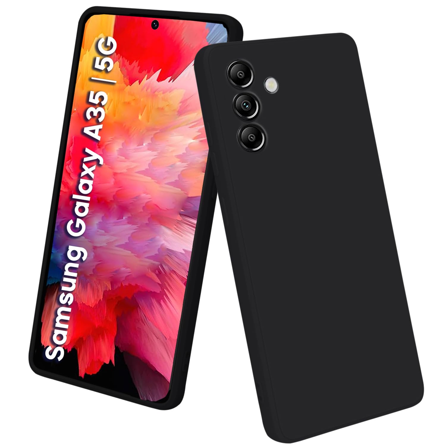 TRUEUPGRADE Liquid Silicone Designed Back Case Cover for Samsung Galaxy A35 5G | Microfiber Inside, Full Protection | Bumper Back Cover Case for Samsung Galaxy A35 5G - Light Purple (B0D25LF6L8) Amazon Price History, Amazon Price Tracker