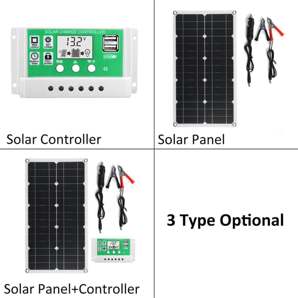 Pannello Solare Portatile da 25w 18v con Protezione Circuito Aperto e Struttura Leggera in Silicio Monocristallino per Campeggio e Viaggi