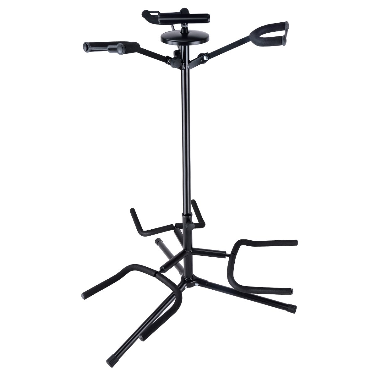 Soundsation Unisex Adult SGS-220-BK Guitar Stand, Black, One Size