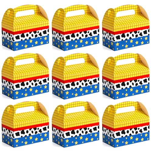 Boîtes cadeaux de fête rose et violet Sabary pour anniversaire de gamer (12 pièces)