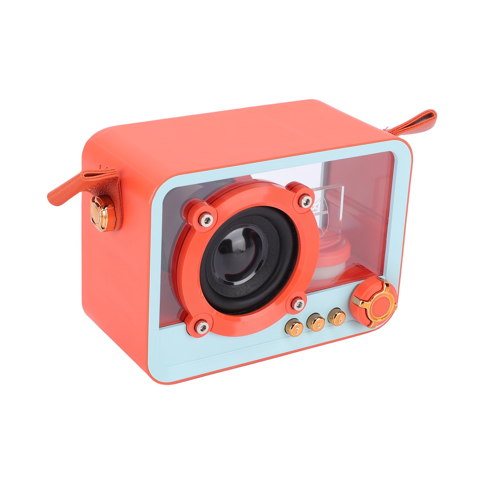 Mini Máquina de Karaoke con 2 Micrófonos Inalámbricos, Altavoz BT y Juego de Micrófono, Portátil Mano, Calidad Sonido Rica para Actuaciones Memorables (Micrófono Doble)