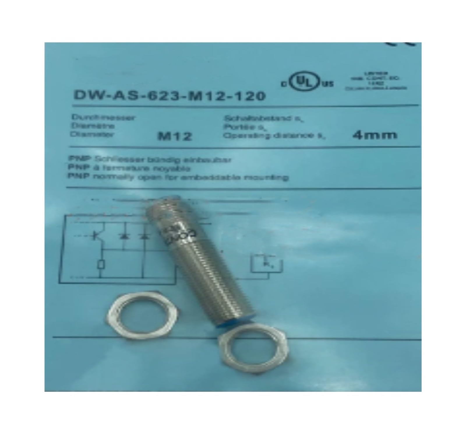 Zoz03y0 Dw-As-623-M12-120 Proximity Switch Sensor