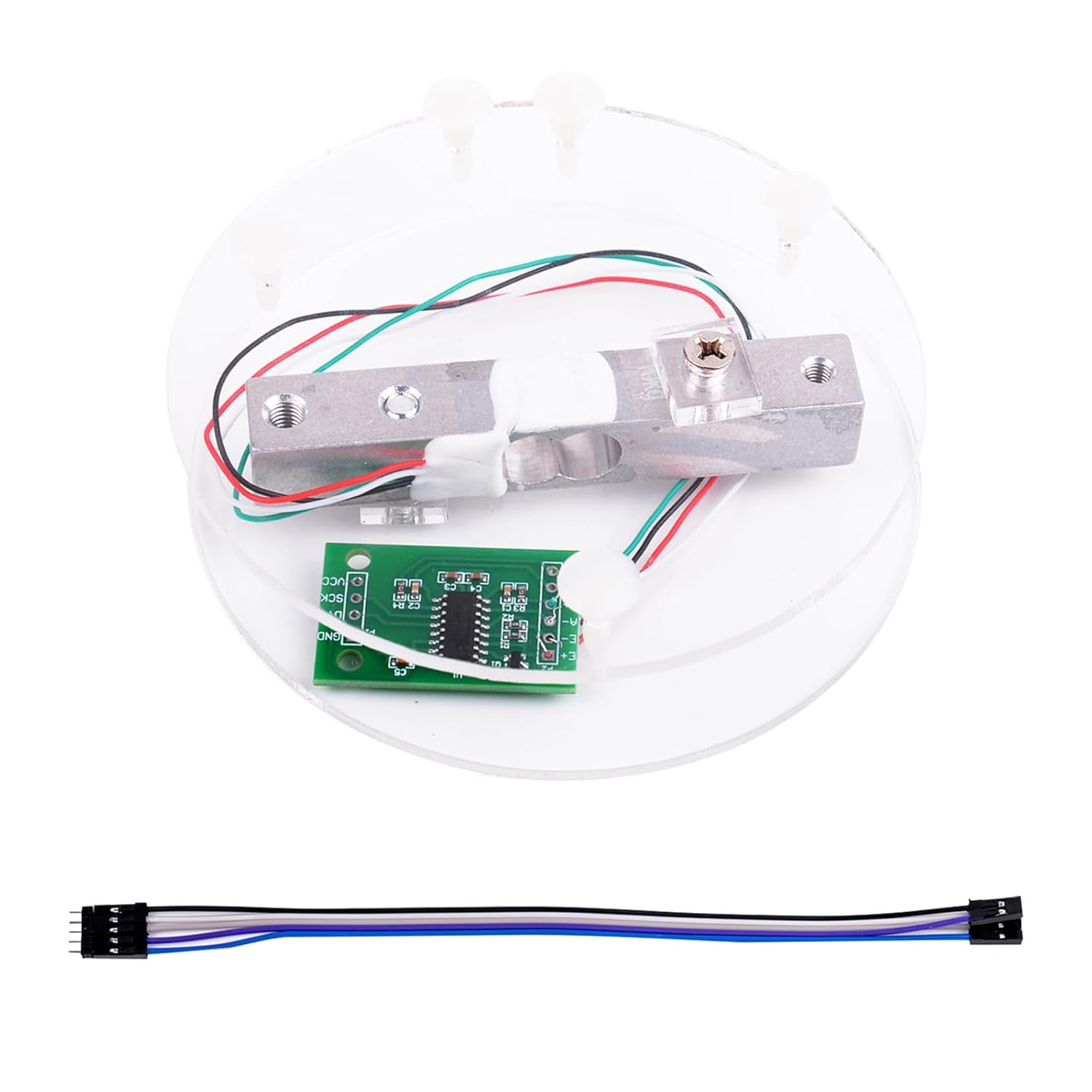 Amazon.com: Geekstory 10kg Digital Load Cell Weight Sensor HX711 AD ...
