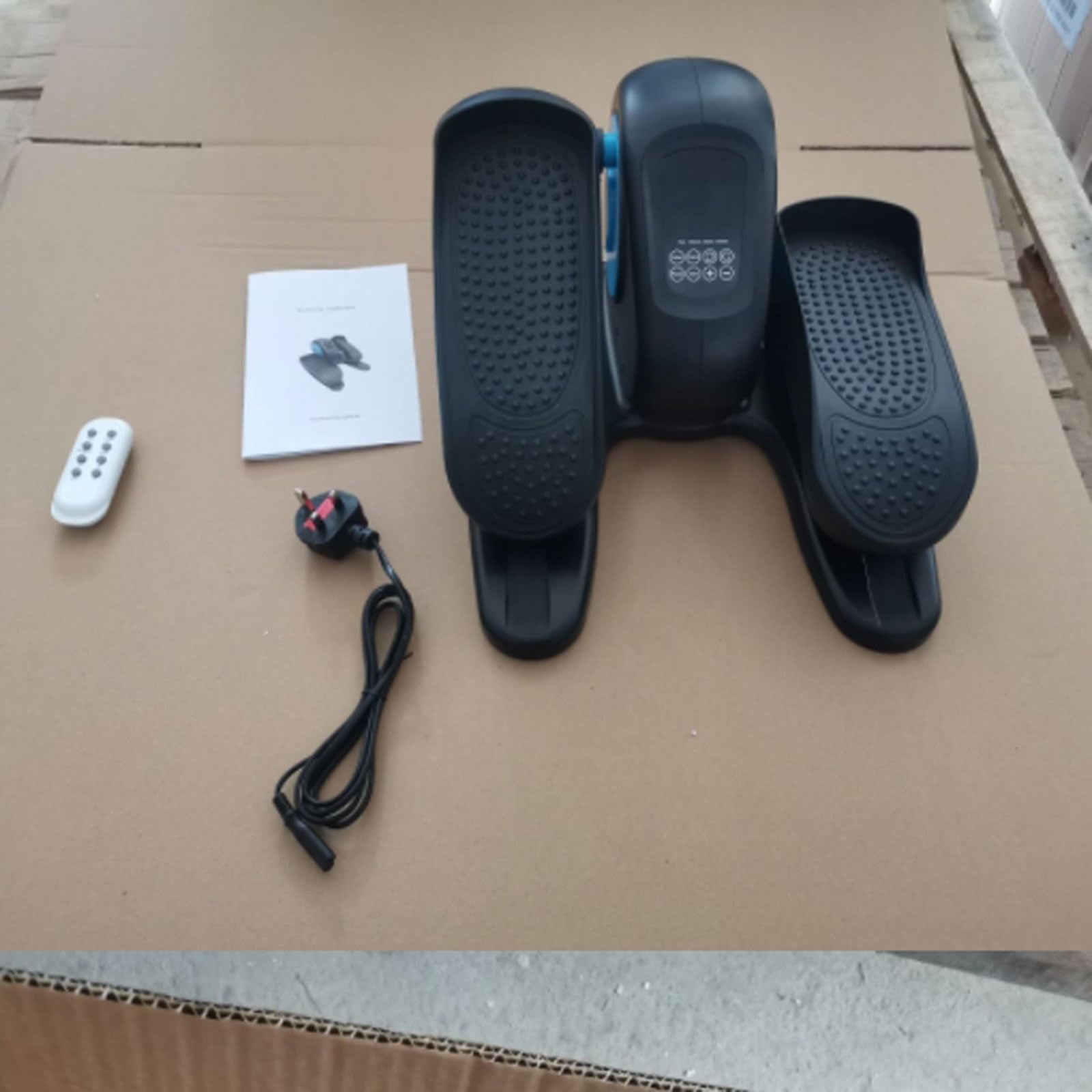 Mini Cyclette Attrezzo for esercizi a pedale for bici elettrica da scrivania for allenamento a casa/ufficio, tapis roulant for cyclette for esercizi domestici for esercizi di braccia/gambe Facile da U