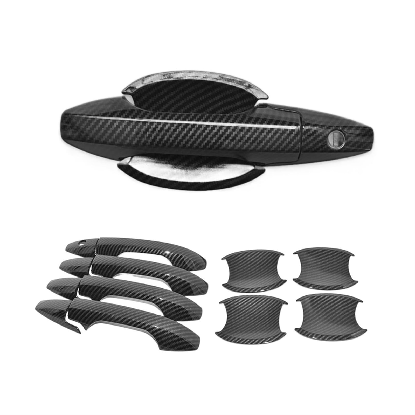 Drezzo Handle-Bowl 3 Car Exterior Door Handle For Crv For 2007-2011 Car Door Handle Cover Decor Trim Sticker(Handle-Bowl 3)