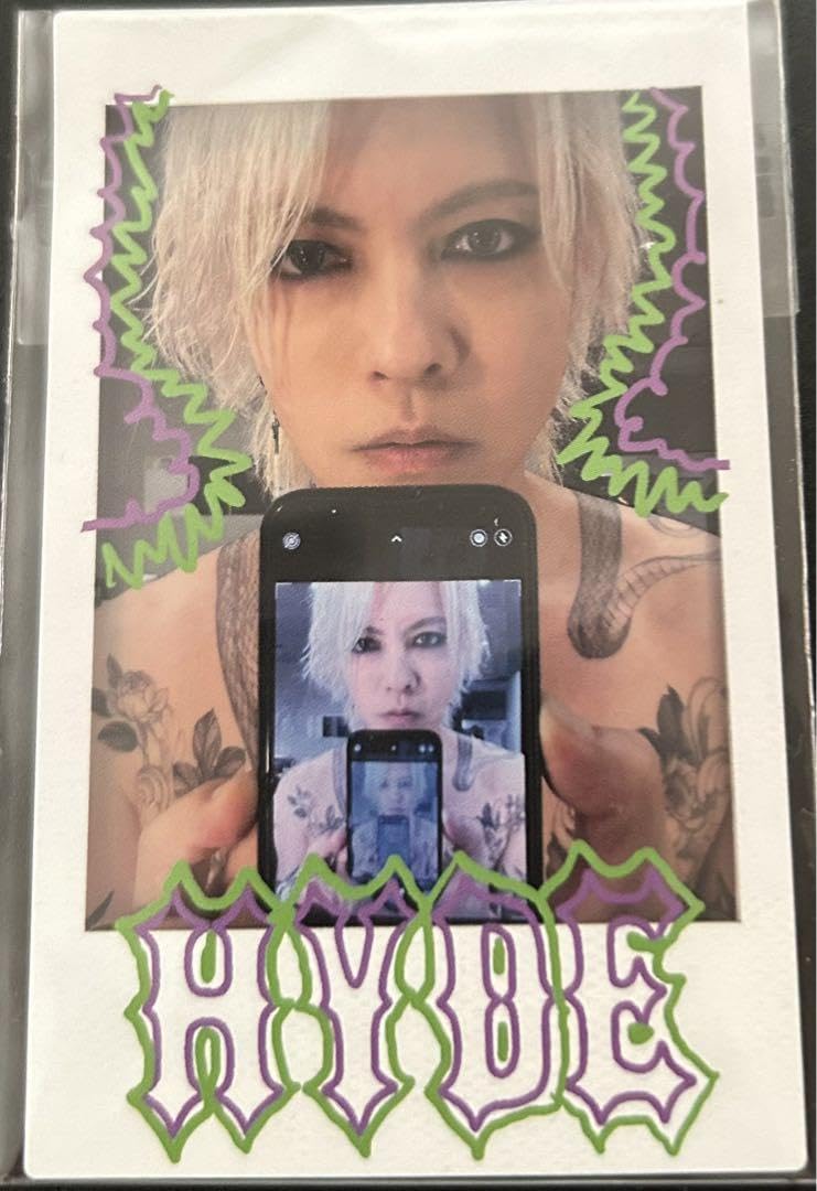 HYDE ハイガチャ　チェキ風カード Amazon.co.jp: HYDE ハイガチャ 2023 チェキ風カード : おもちゃ