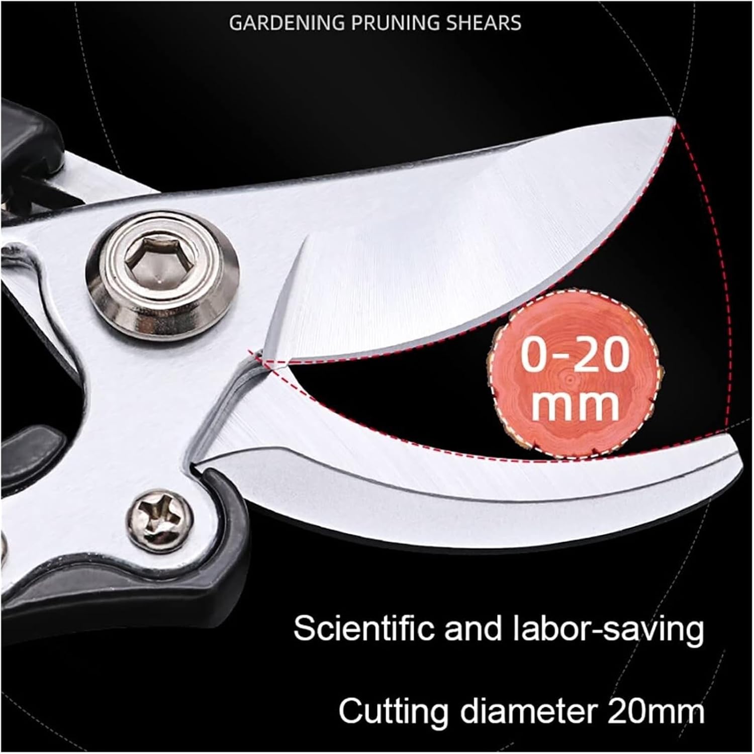 Pruning Shears Pruning Shears Garden Shears, Garden Shears Heavy Duty with Locking Safety Feature for Orchard Plant Clippers Hand Tools