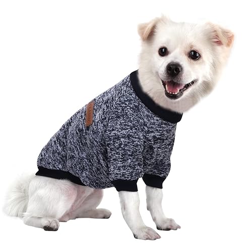 HuaLiSiJi Jersey Perro Pequeño Ropa Chihuahua Sueter Perros Pequeños Ropa Gato Invierno,Tejido Bastante…