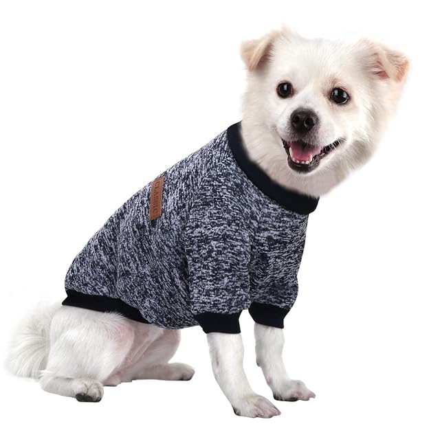 HuaLiSiJi Jersey Perro Pequeño Ropa Chihuahua Sueter Perros Pequeños Ropa Gato Invierno,Tejido Bastante…