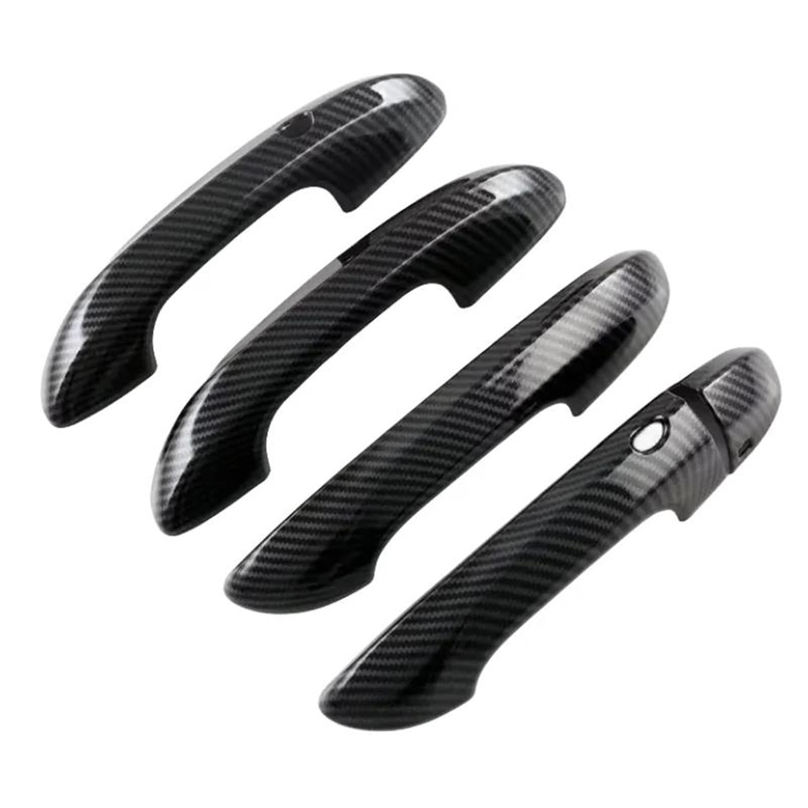 KJHOPY Car Door Handle Cover Decorative Stickers and Accessories for MG HS MGHS EHS PHEV 2025 2026(Style 2)