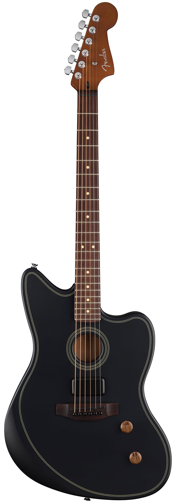 Amazon | Fender/Acoustasonic Standard Jazzmaster Black フェンダー