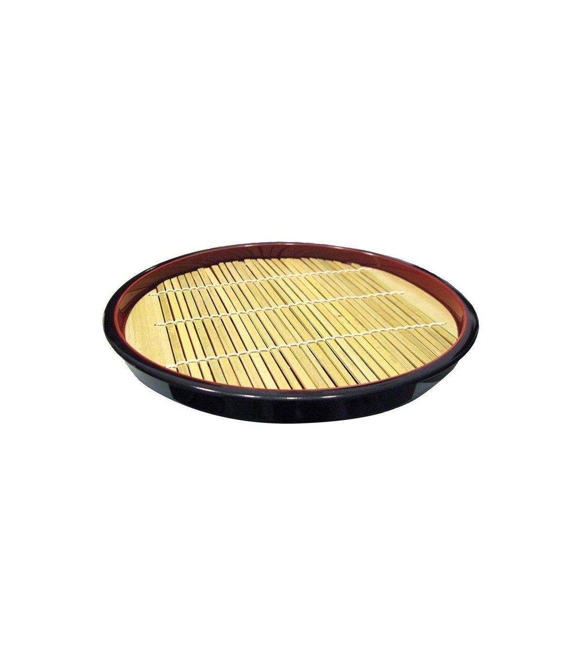 Teller zaru Soba rund