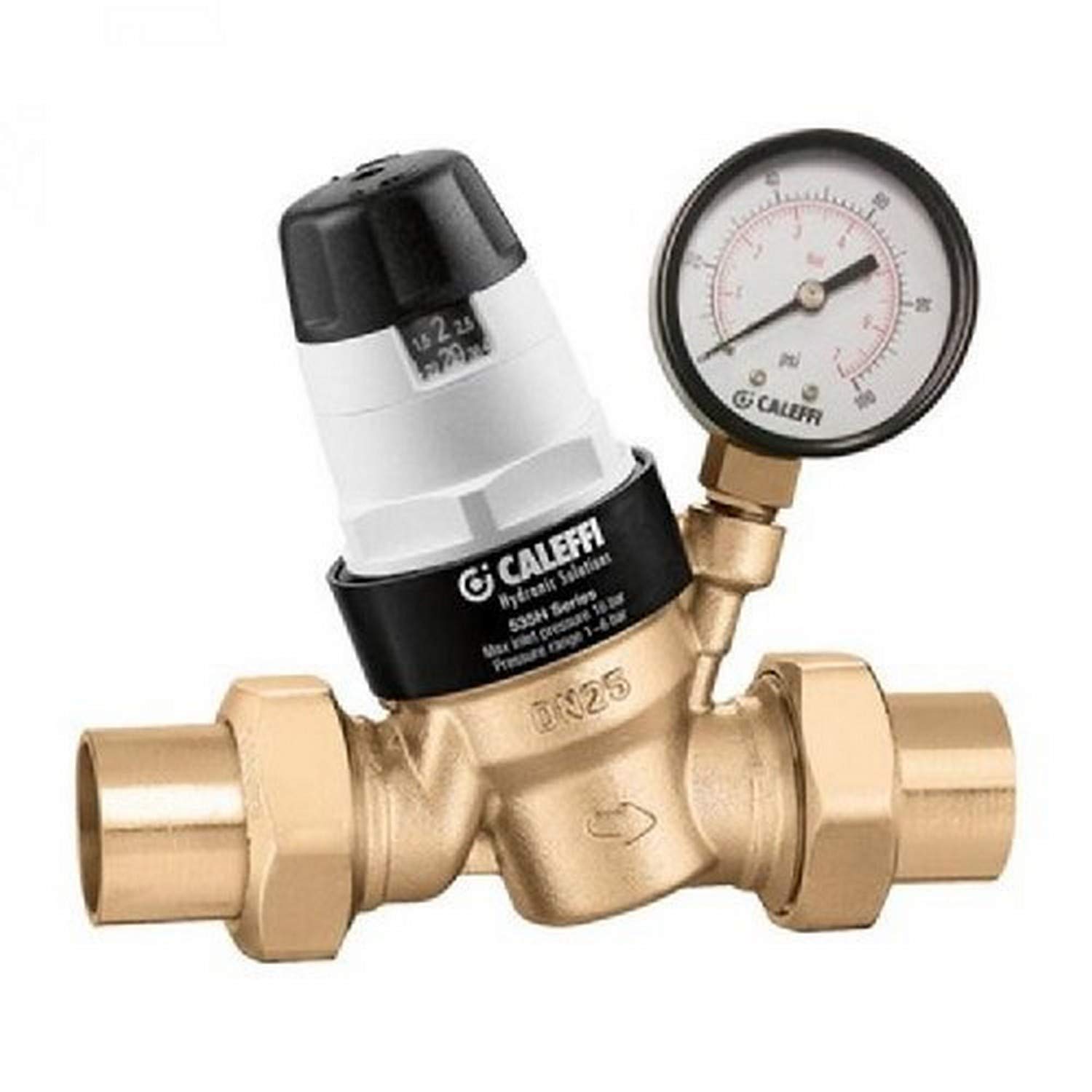 Caleffi535391HA 535H Series Reducing Valve ASSE 1003, Female 12" NPT with Pressure Gauge