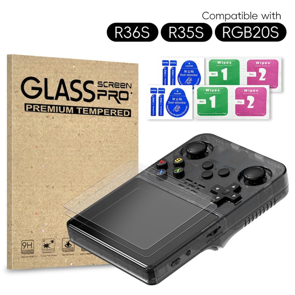 GIOPUEY Cover Compatibile con R36S, Cilicone Custodia, Ultrasottile Case Cover, Antiurto, Resistente ai Graffi - Nero