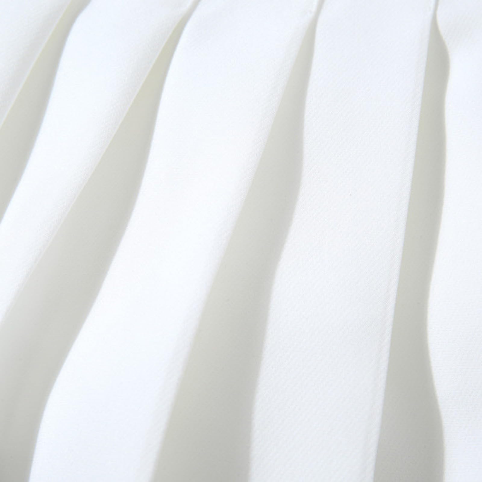 Générique Filles été Mode Taille Tennis plissé Jupe Mince décontracté Mini Taille Jupe Mode Jupe Haute (White, 11-12Years)