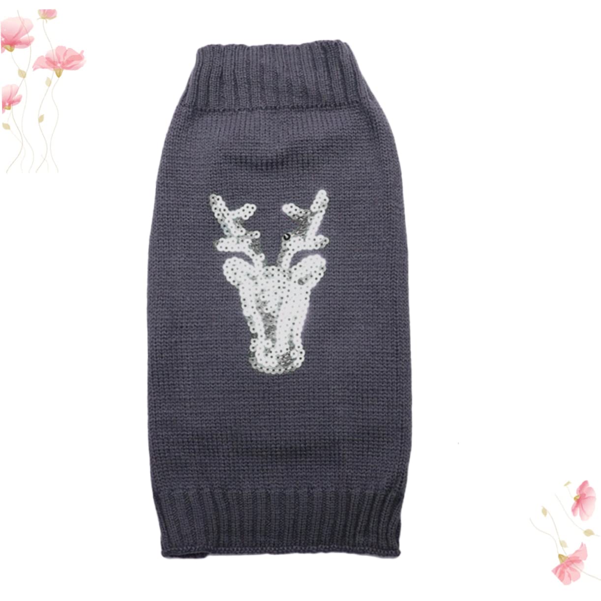 INOOMP Lot De 3 Vêtements pour Chien Motif Élan De Noël Pull Chaud pour La Prise De Photos Et La Longévité