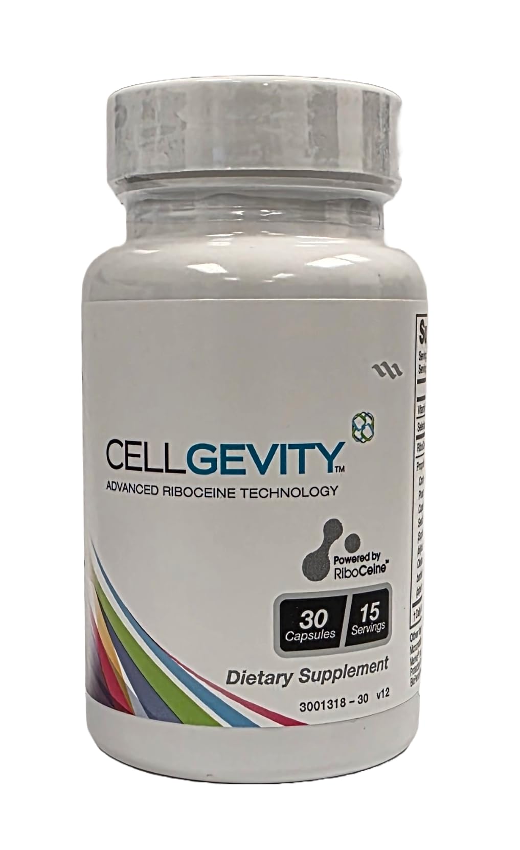 Cellgevity, Advanced Riboceine Technology, 30 Vegetable Capsules, 15 Servings