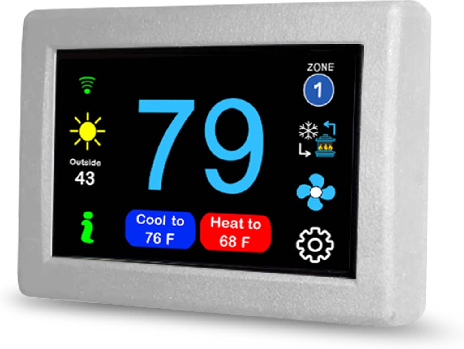 MICROAIR EasyTouch Digital WiFi or Bluetooth Thermostat