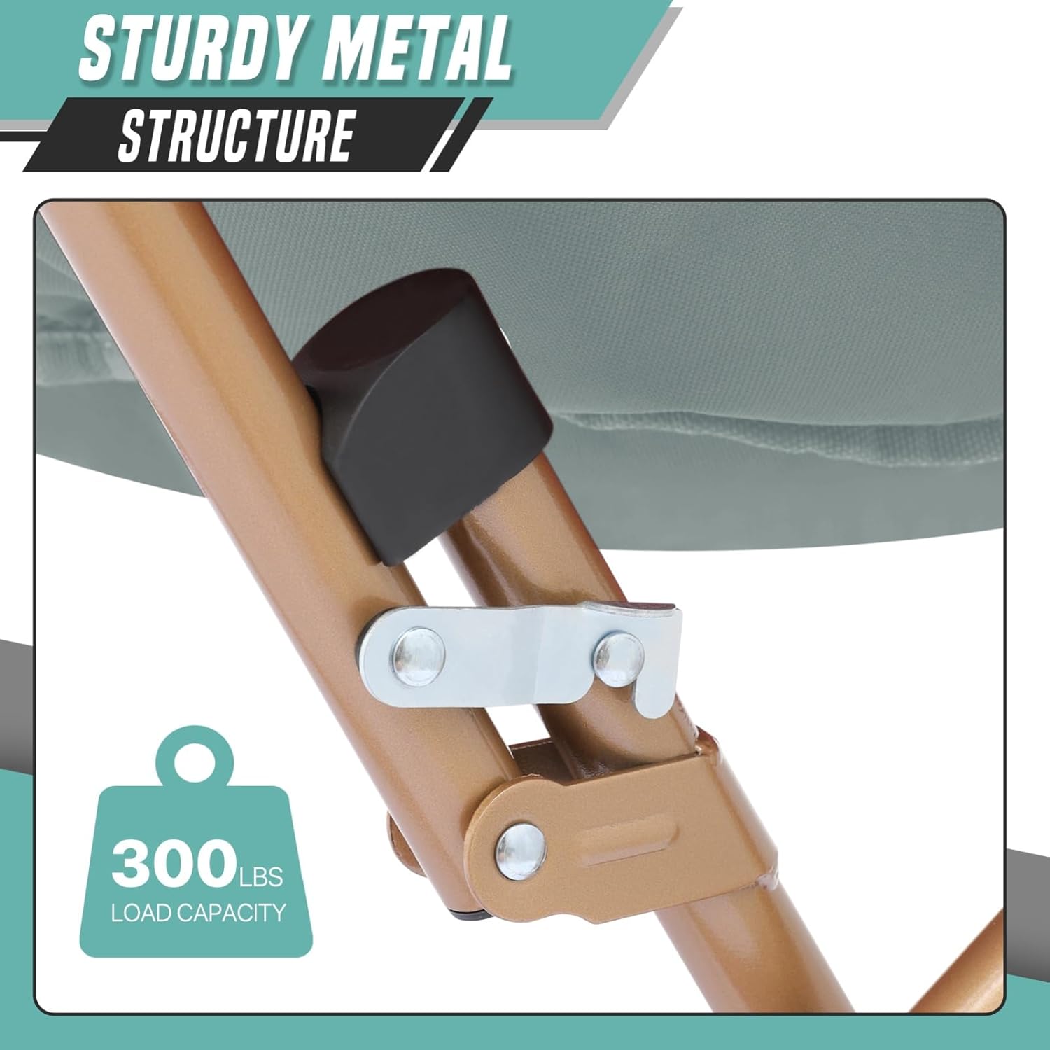 Round Comfy Saucer Chair, Metal Frame Cozy Lounge Lazy Chair Folding Faux Fur Saucer Chair for Adults, Foldable Papasan Moon Chair for Bedroom Living Room Dorm (Teal Seat/Gold Stand)