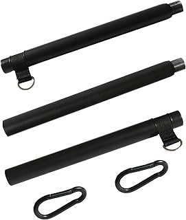 Portable Resistance Band Bar, Carbon Steel Resistance Bar for Resistance Bands, Dual Cable Machine
