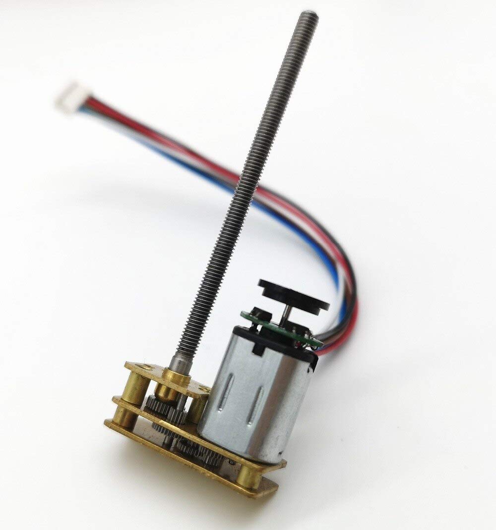 DC Motor N20 DC Gear Motor Magnetic Encoder 7Ppr M3x55 Screw