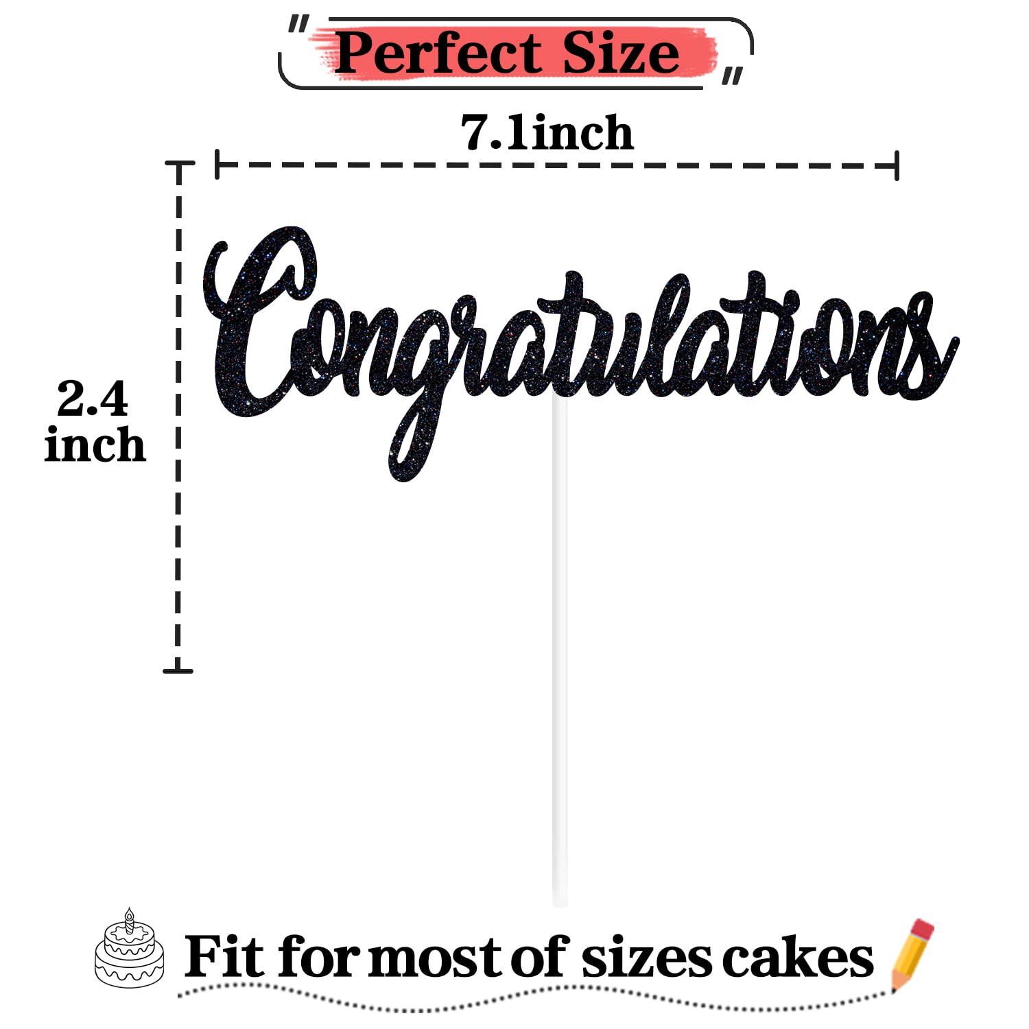 amazon-com-black-glitter-congratulations-cake-topper-congrats-2025-class-of-2025-2025-graduation-party-decorations-supplies-grocery-gourmet-food for Congratulations Cake Topper Printable Free Amazon.com: Black Glitter Congratulations Cake Topper, Congrats 2025/Class of 2025, 2025 Graduation Party Decorations Supplies : Grocery & Gourmet Food for Congratulations Cake Topper Printable Free