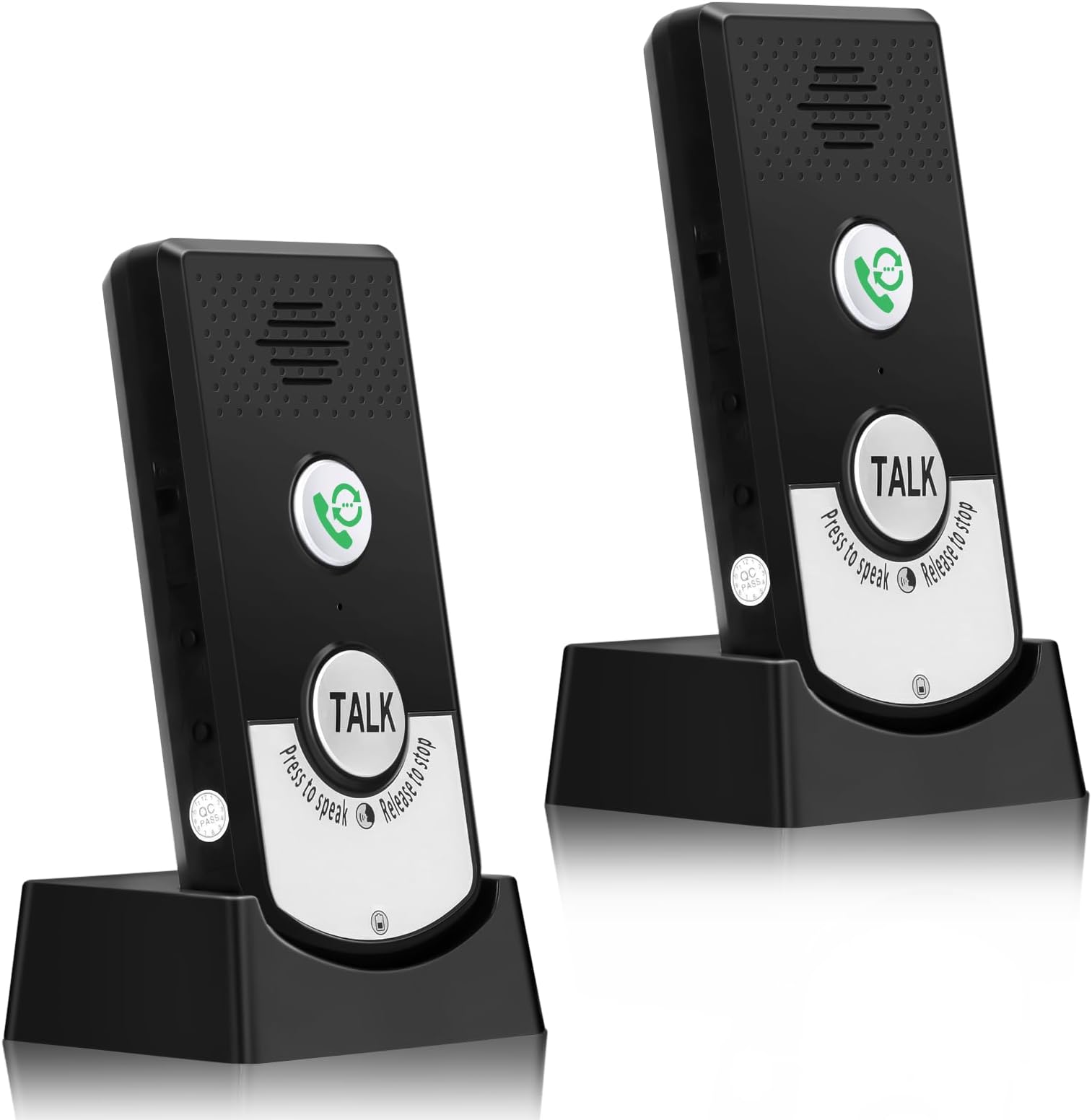 Intercoms for Home, 2 Way Intercom, Super Long Range Intercom System, 410m to 490m Home Intercom System for Home Hospital Office