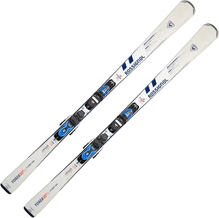 2025 Rossignol Forza 20 Skis with Xpress 10 Bindings - Beginner Intermediate Carving Skis for Groomers