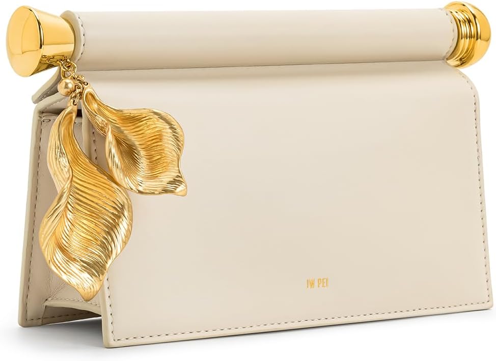 JW PEI Women's Holly Metal Pendant Embellished Clutch - Image 7