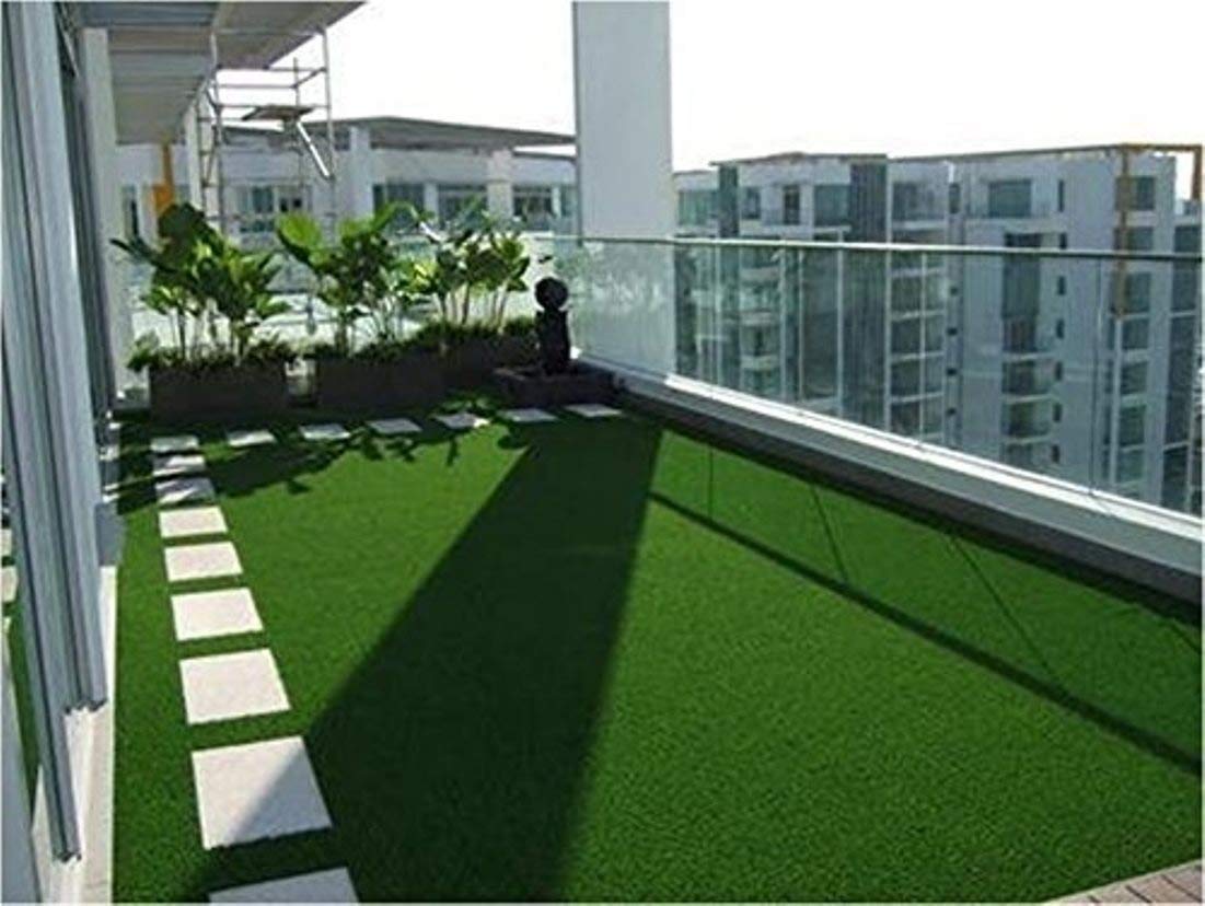 "Yazlyn Collection High Density Artificial Grass Carpet Mats For Balcony, Garden, Living Room, Bed room, Roof, Terrace, Lawnmat and Home decor(40 mm, 6.5X5 Feet)" (B08ZSK35DY) Amazon Price History, Amazon Price Tracker