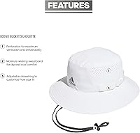 Vista 7 de Adidas Sombrero de pescador Victory para hombre - Gorra deportiva para exteriores Blanco/3.0