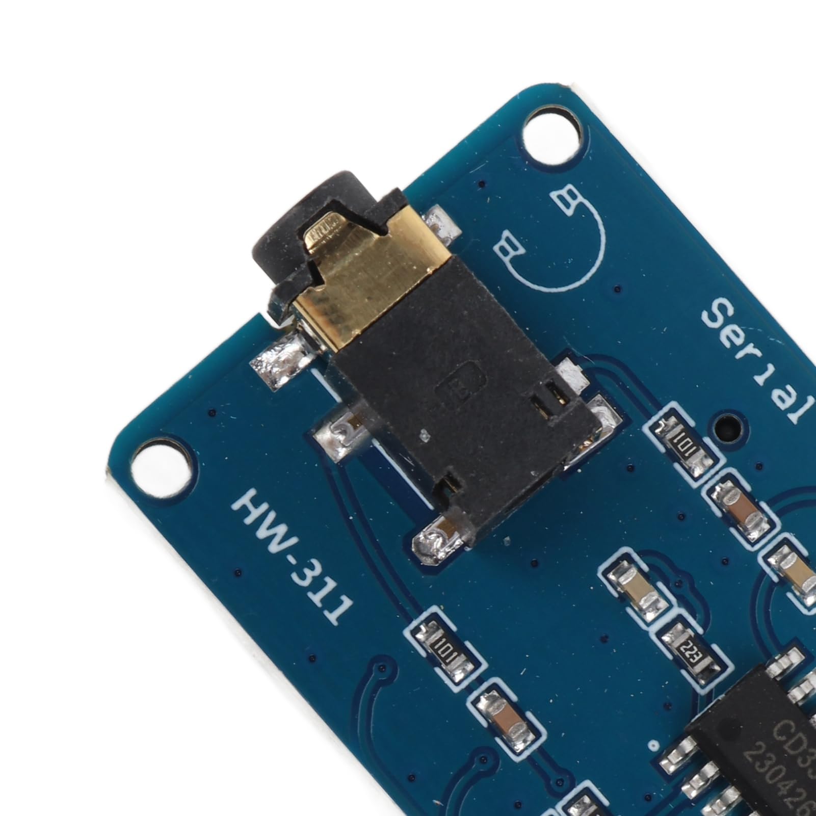 MP3 Player Module UART Serial Port Control Music Play Board with Memory Card Socket for Leonardo Due, Easy to Install