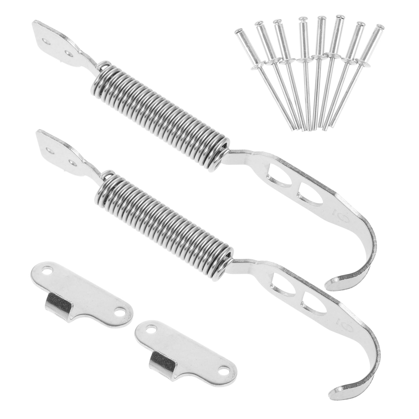 Happyyami 1Set Hood Lock Pin Kit Multi Purpose Automotive Exterior Accessories for Securing Trunks Easy Installation Elegant Design Versatile Use