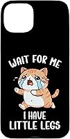 Vista 9 de Funny Short Legs Cat Meme Wait for Me, I Have Little Legs Case for iPhone 17