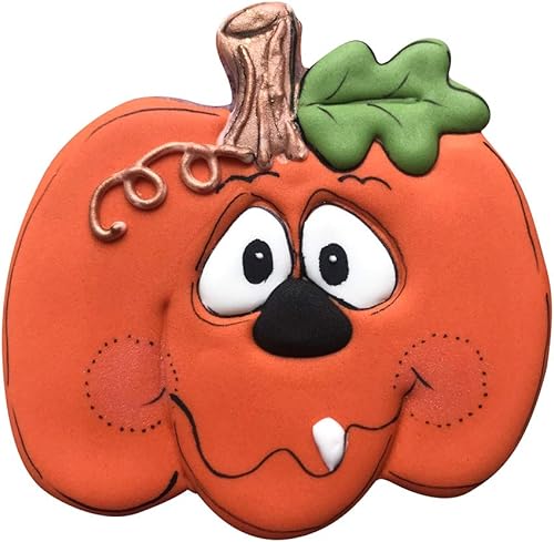 Miniatura 2 de LILIAO Janka - Cortador de galletas de calabaza para HalloweenAcción de Gracias, 3.6 x 3.2 pulgadas, acero inoxidable