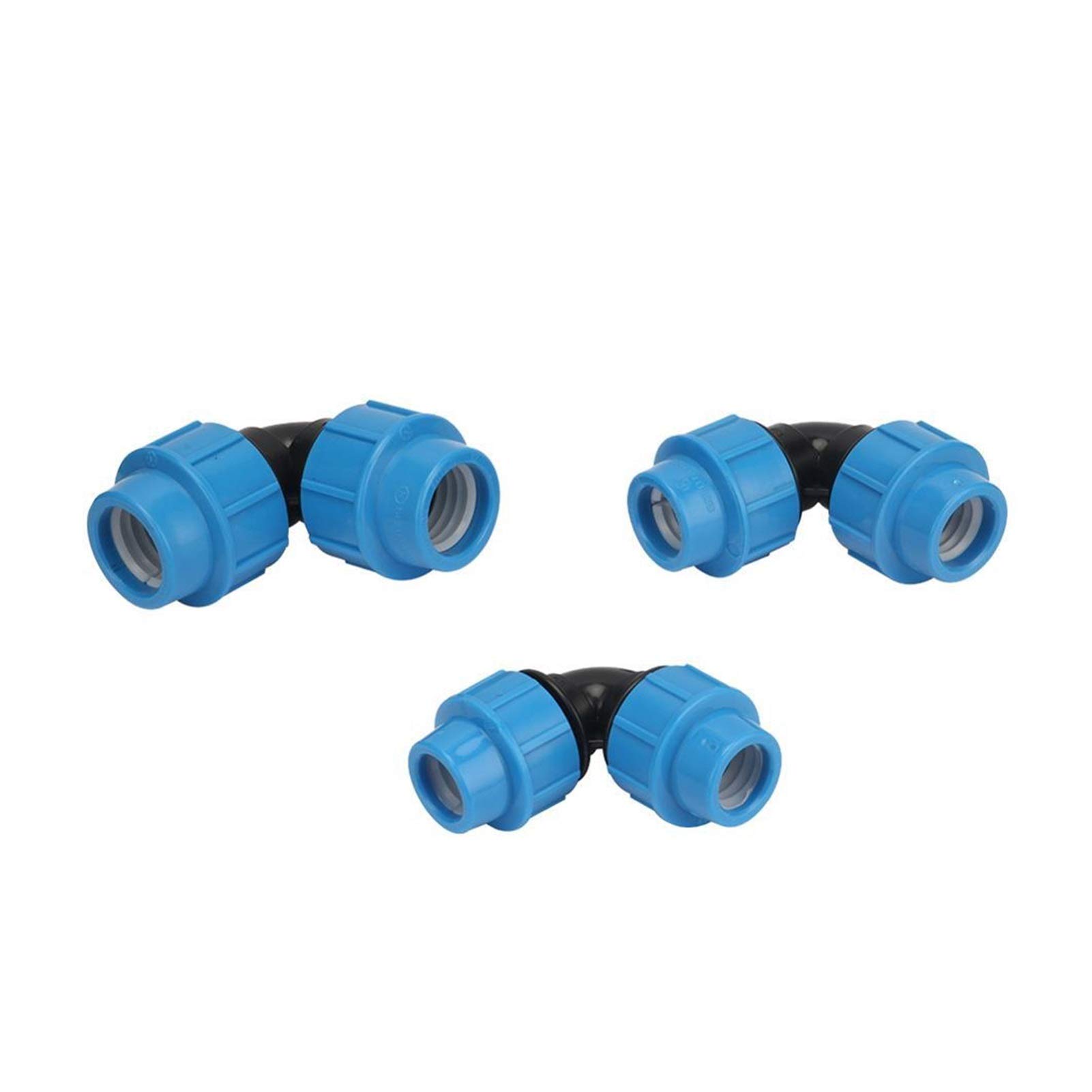 Rmzjovhow One Color Drip Irrigation Fittings 5 Pieces Of Od 20/25/32Mm Pipe Interface Elbow Connector Home Decoration Pe Pipe Fittings Plumbing Fittings