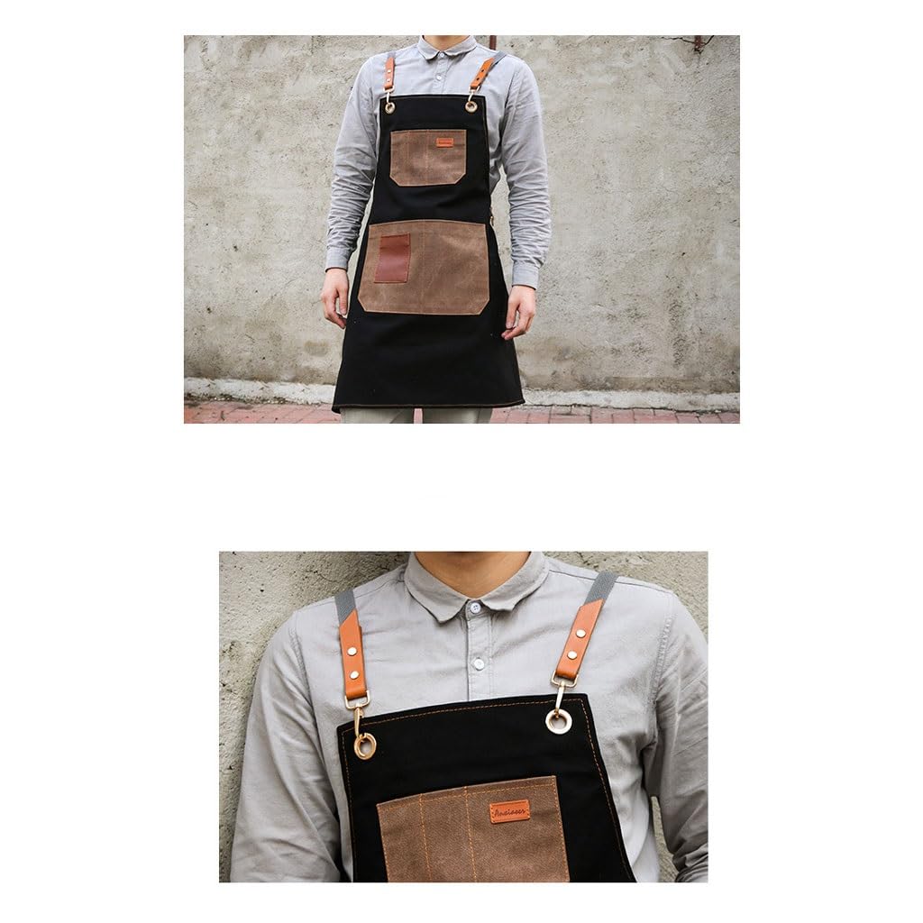 Grembiule da cuoco grembiule da barbiere personalizzato per uomini e donne ristorante barista tè al latte cottura manicure grembiule tuta grembiuli da cucina