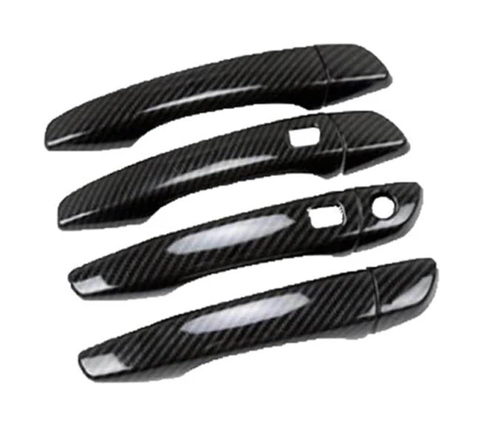 Hckclmbmzw Style3 For Peugeot 208 P21 2019-2024 Car Accessories Exterior Door Handle Cover Trim Abs Strip Decorative Door Handle Cover(Style3)