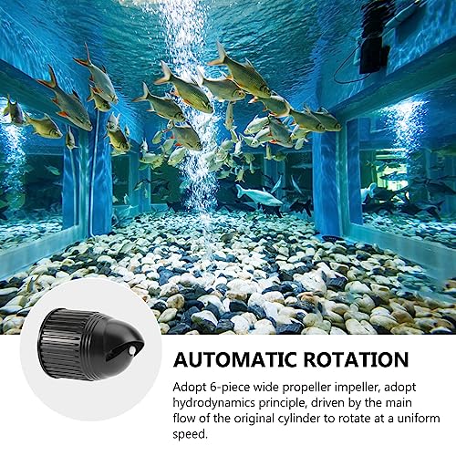 Image of Mipcase Double-Headed Wave Maker Pump for Aquarium 2.36In Fish Tank Water Circulation with 360 Automatic Rotation and Multiple Connector Sets for Freshwater and Marine Use