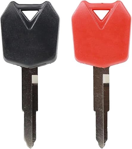 Miniatura 4 de Reemplazo de llave duplicada sin cortar en blanco para motocicleta Kawa-saki ZX6R ZX9R ZX10R ZX12R ZX14R Ninja 650R Z1000 Z750S Vulcan 636 Versys