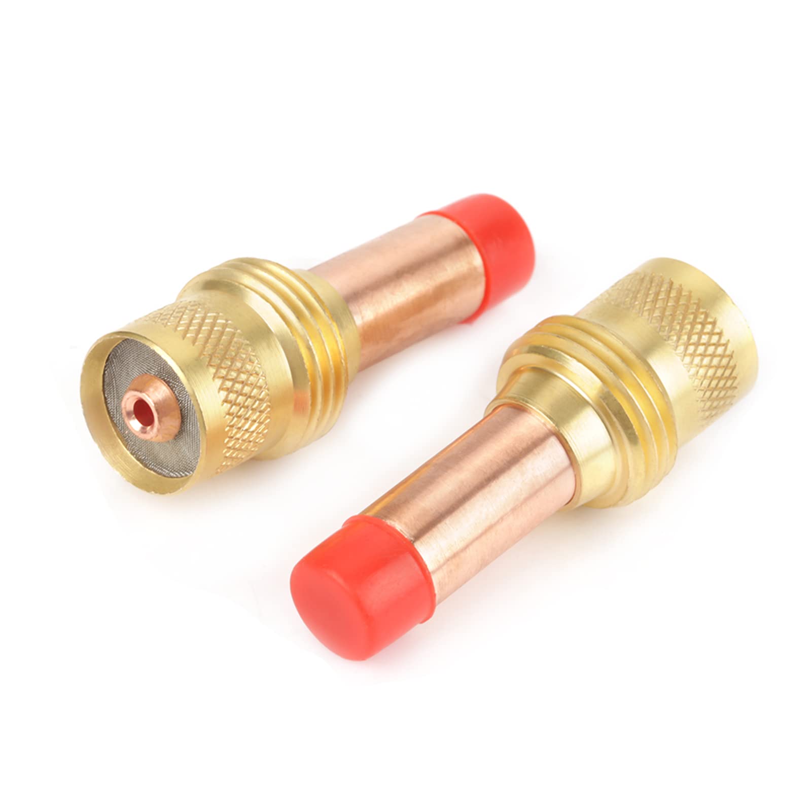 3pcs 45V26 Collet lente de gas del cuerpo para la antorcha de soldadura Tig WP-17 WP-18 WP-26 2.4mm