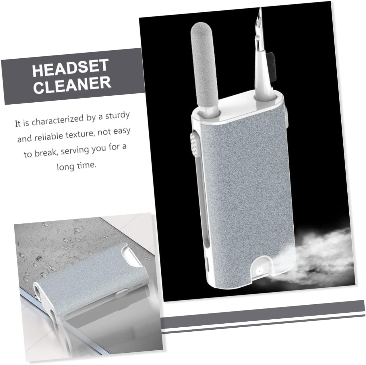 Artibetter Multifunctional Cleaning Pen Set Earphone Cleaners Kit Electronics Cleaning Tool Headphone Brush