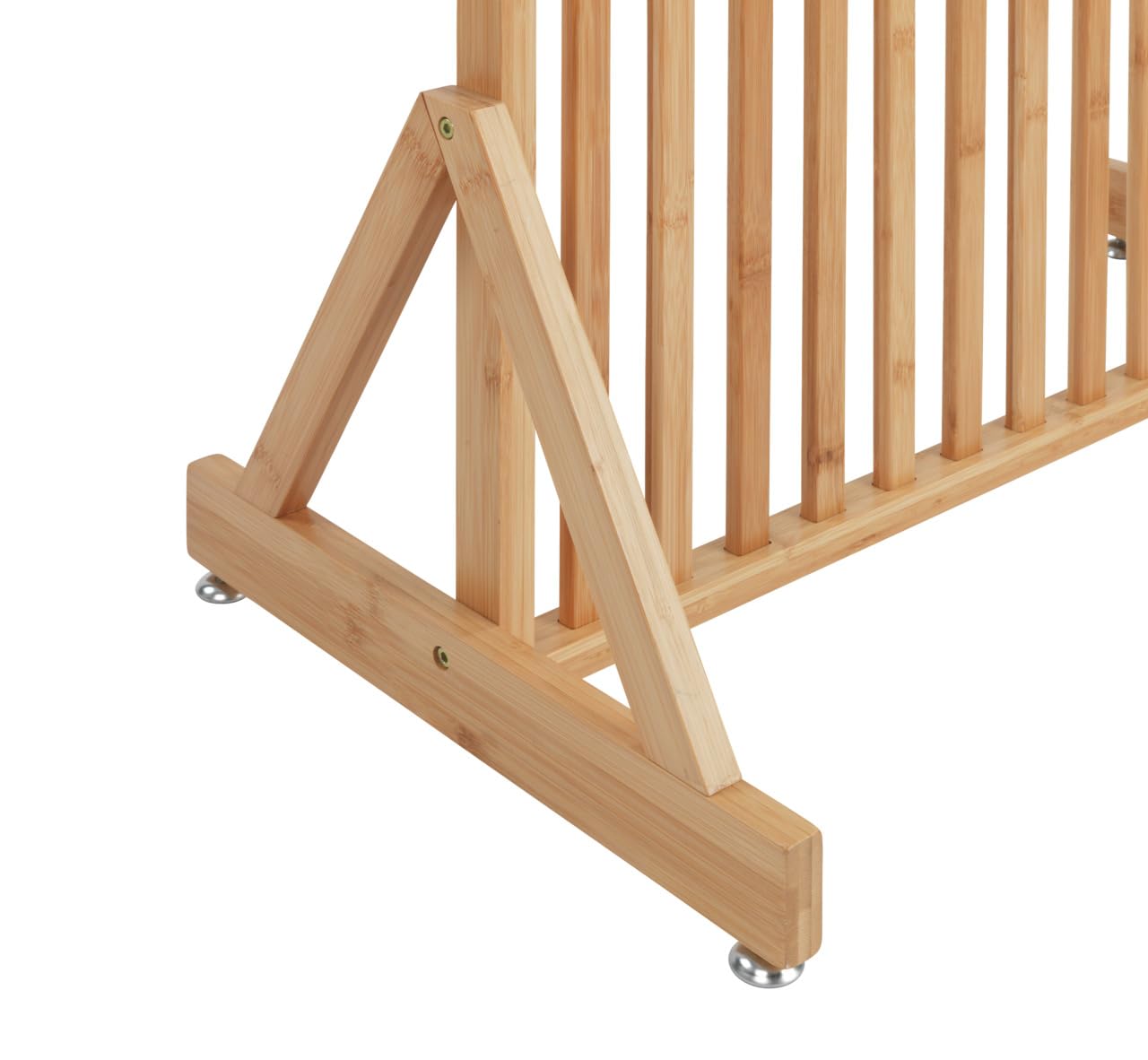 WENKO Séparateur de pièce Kailua, cloison de qualité 100% Bambou avec étagère intégrée, idéal pour Partager des pièces ou comme élément de déco, (l x h x p) : 72 x 178 x 40 cm, Brun