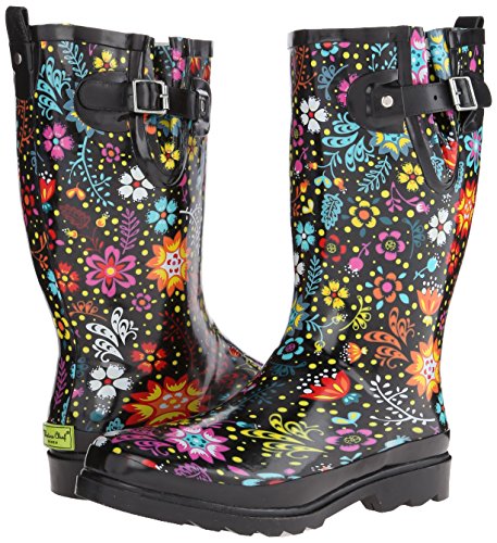 Western Chief Printed Tall Waterproof Rain Boot Garden Play 8 M #TOP5
