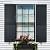 Polaris Homeside 4 Board and Batten Joined Vinyl Shutters (1 Pair) 14-1/2in. x 71in. - 050 Black