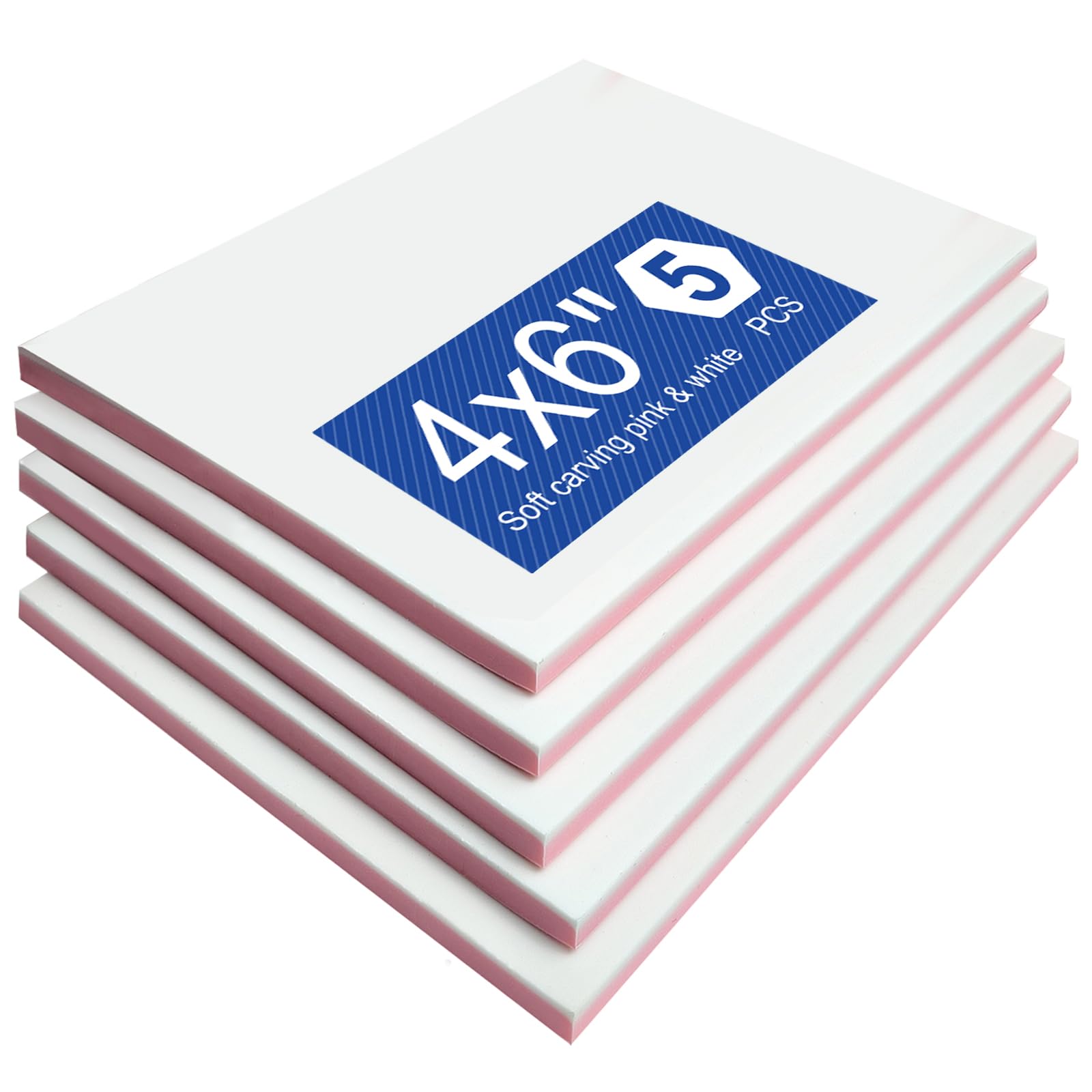 Blick Soft Cut Linoleum Blocks 4x6 3-Pack