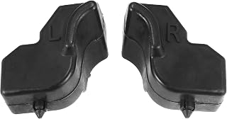 X AUTOHAUX 1 Pair Left Right Side Black Tailgate Rubber Stop Bumpers for Ford F-150 5.5/6.5 Foot Box 2015-2023 Tailgate Stopper Limiter Cushion Replace FL3Z-99439A00-B FL3Z-99439A00-A
