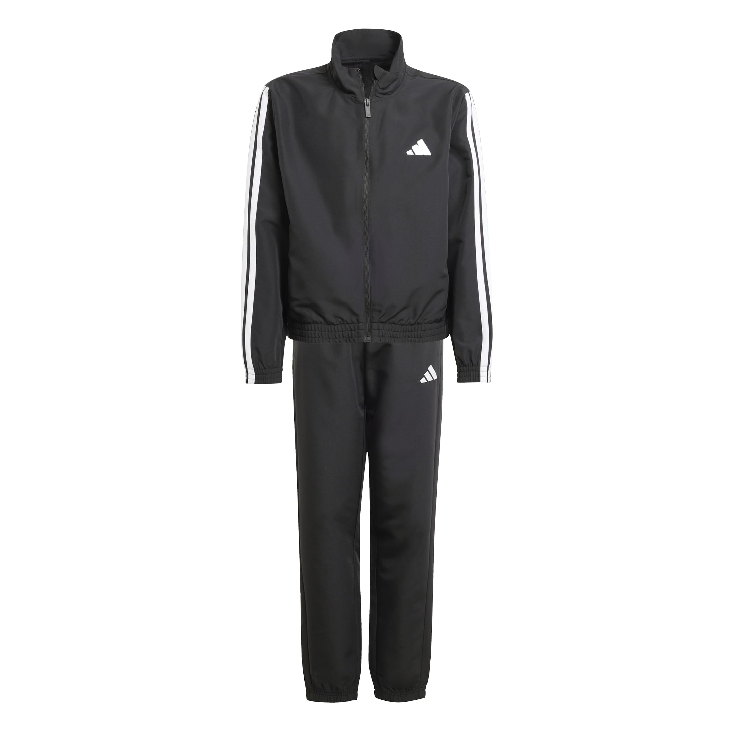 adidas Unisex Kids ESSENTIALS CLIMACOOL TRACKSUIT, black/white, 7-8 Years
